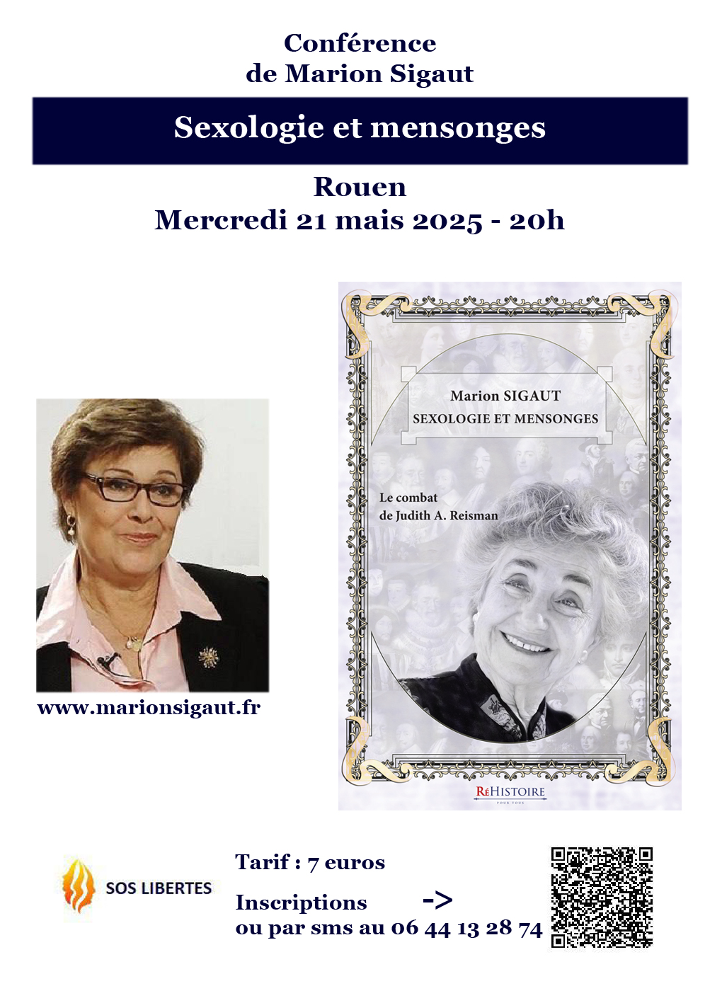 Conférence de Marion Sigaut - Sexologie et mensonges